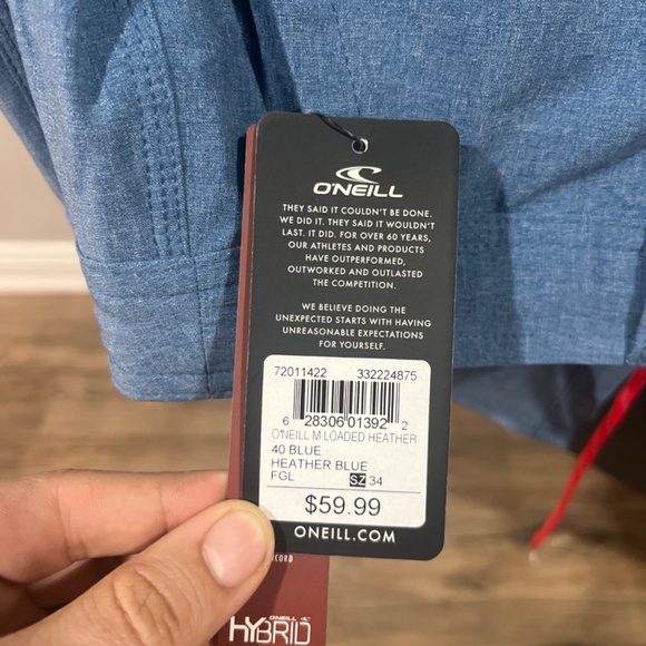 Mens Hybrid swim  Shorts - Picture 2 of 2